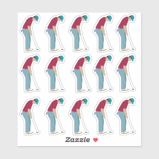 ゴルファー シール (シート)