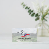 ゴルファー・スウィングクラブ | ゴルフコース 名刺 (スタンド正面)