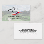 ゴルファー・スウィングクラブ | ゴルフコース 名刺 (正面/裏面)