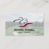 ゴルファー・スウィングクラブ | ゴルフコース 名刺 (正面)