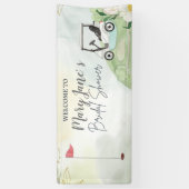 ゴルファー・バナー用ブライダルシャワー 横断幕 (縦)