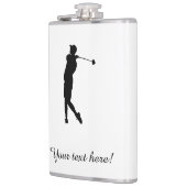 ゴルファー フラスク (左)