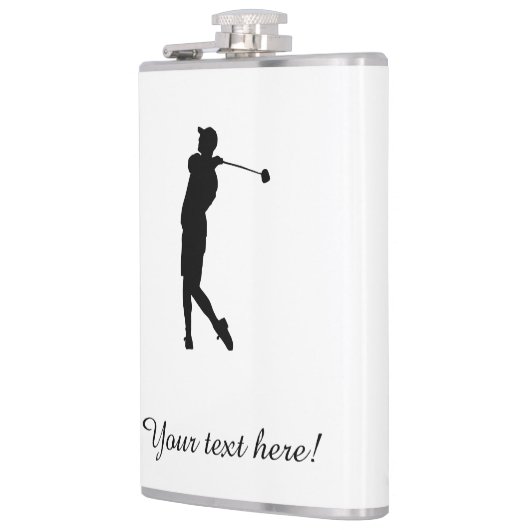 ゴルファー フラスク (左)
