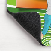 ゴルファー・ボールズ・グストライプリーン・マウス・パッド！マウスパッド マウスパッド (コーナー)