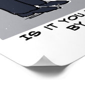 ゴルファー・ポストマンがゴルフ漫画を愛する ポスター (角)