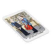 ゴルファー・ポストマンがゴルフ漫画を愛する マグネット (右側)