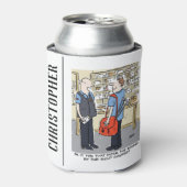 ゴルファー・ポストマンがゴルフ漫画を愛する 缶クーラー (缶正面)