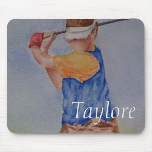 ゴルファー マウスパッド (正面)