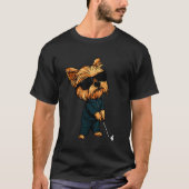 ゴルファー ヨークシャー・テリア Tシャツ (正面)