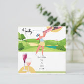 ゴルファー・レッツパーティーパーティー セーブザデート (スタンド正面)