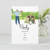 ゴルファー・レッツパーティーパーティー 招待状 (スタンド正面)