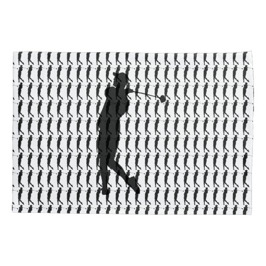 ゴルファー 枕カバー (裏面-左)