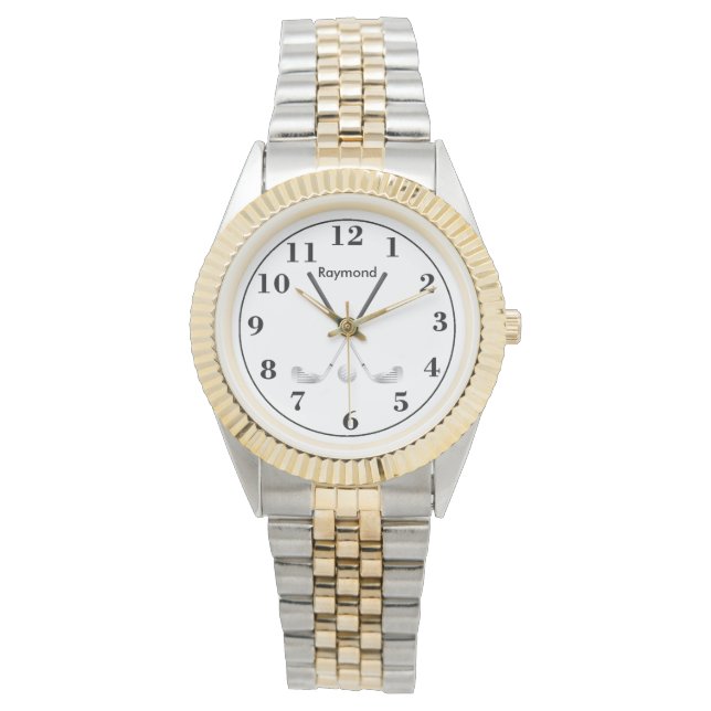 ゴルファー 腕時計 (正面)