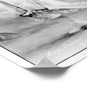 ゴルファーHelen Harendon – ゴルフフォトプリント ポスター (角)