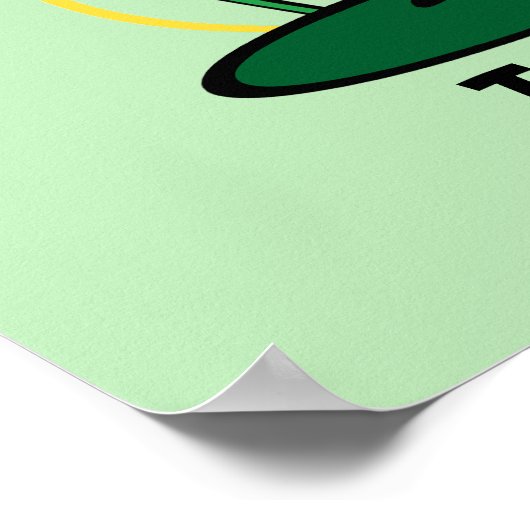 ゴルファーPar-Tee時間 ポスター (角)