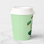 ゴルファーPar-Tee時間 紙コップ (右)