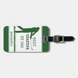 ゴルファ最高のー・グランパPAR パーソナライズされた ラゲッジタグ