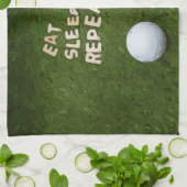 ゴルファ食べー用ゴルフ用睡眠用キッチンタオル キッチンタオル (折り畳み)