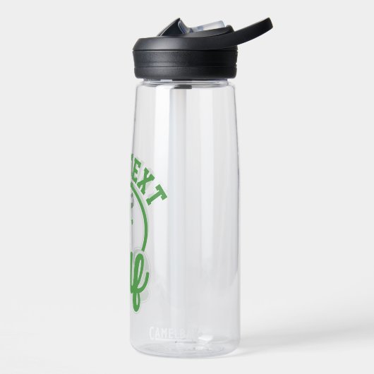 ゴルフアドパーソナライズされたネームレトロプロゴルファーSwing ウォーターボトル (左面)