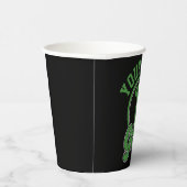 ゴルフアドパーソナライズされたネームレトロプロゴルファーSwing 紙コップ (右)