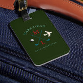 ゴルフアドベンチャーゴルファー旅行荷物 ラゲッジタグ