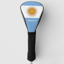 ゴルフアルゼンチンとアルゼンチンの国旗/ゴルフクラブカバー ゴルフヘッドカバー