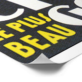 ゴルフアルピンヴィンテージ旅行ポスター ポスター (角)