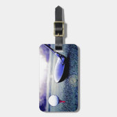 ゴルフアートワーク ラゲッジタグ (正面縦)