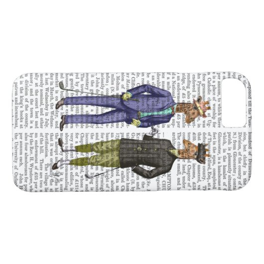 ゴルフィングギラフェス2 Case-Mate iPhoneケース (裏面(横))