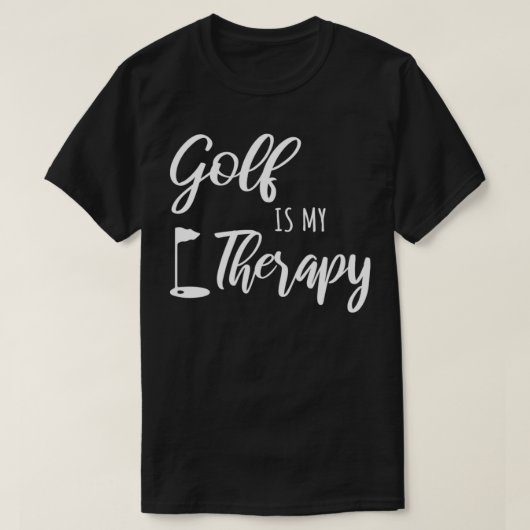 ゴルフイスマイセラピー Tシャツ (デザイン正面)