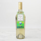 ゴルフイベントのトーナメントの慈善のボトルのハンガー ボトルネックタグ (ボトル)