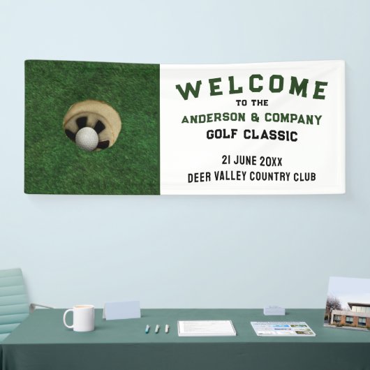 ゴルフイベント 横断幕 (トレードショー)