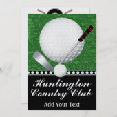 ゴルフイベント- SRF 招待状 (正面/裏面)