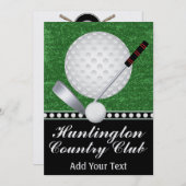 ゴルフイベント- SRF 招待状 (正面/裏面)