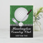 ゴルフイベント- SRF 招待状 (スタンド正面)