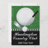 ゴルフイベント- SRF 招待状 (正面)