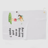 ゴルフインスタイルカスタムタオル ゴルフタオル (横)