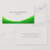 ゴルフインストラクターの名刺 名刺 (正面/裏面)