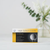 ゴルフインストラクターグリーングラス |スポーツ最高の 名刺 (スタンド正面)