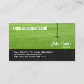 ゴルフインストラクターグリーンローン 名刺 (正面)