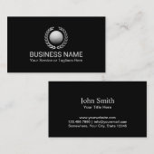 ゴルフインストラクターゴルフクラブプロフェッショナル 名刺 (正面/裏面)