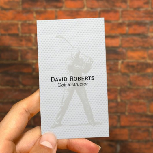 ゴルフインストラクタープロフェッショナル 名刺