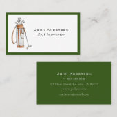 ゴルフインストラクター名刺 名刺 (正面/裏面)