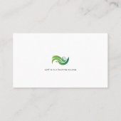 ゴルフインストラクター |プロフェッショナル先生 名刺 (裏面)