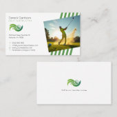 ゴルフインストラクター |プロフェッショナル先生 名刺 (正面/裏面)