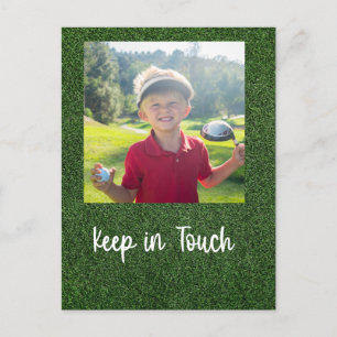 ゴルフイン保touchで自分の写真を作成 ポストカード