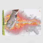 ゴルフイン心地よいとスタイルとカスタムタオル ゴルフタオル (横)