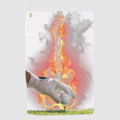 ゴルフイン心地よいとスタイルとカスタムタオル ゴルフタオル (正面)