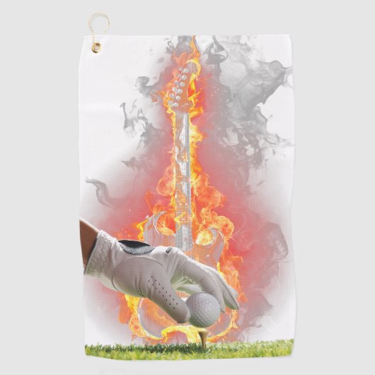 ゴルフイン心地よいとスタイルとカスタムタオル ゴルフタオル (正面)