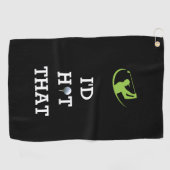 ゴルフイン心地よいとパーソナライズされたタオル ゴルフタオル (横)